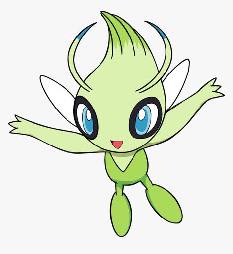 Pokemon Celebi, Celebi Pokemon, Pokemon Png, Pokemon Wiki, Short Arms, Pokemon W, Flower Bulb, Pokemon Game, Mythical Pokemon