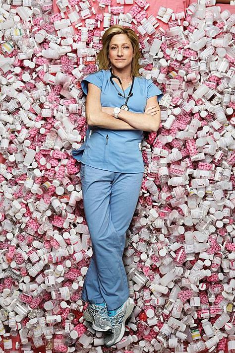 Love Nurse Jackie! Cop Boyfriend, Nurse Character, Edie Falco, Nurse Ratched, Nurse Jackie, Tv Doctors, Some Gave All, Woman Loving Woman, Tv Show Quotes