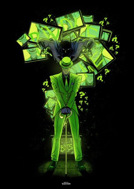 Dc Comics Riddler, Riddler Trophy, The Riddler Wallpaper, Riddler X Penguin, The Riddler Comic, Riddler Wallpaper, Dc Riddler, Riddler Aesthetic, Riddler Fanart