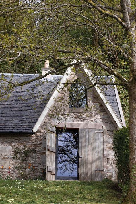 170-year-old Loch Long coach house now a space for modern living | Homes & Interiors Scotland Edinburgh University, University Architecture, Long House, Students Day, Wooden Staircases, Coach House, Small Buildings, Architecture Student, Pitched Roof