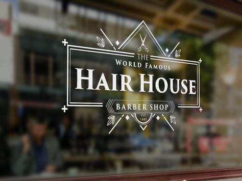 All Channels Branding for Hair House Barber Sop in San DIego Saloon Names, Barber Art, Barbershop Ideas, Saudi Men, Barber Logo, Beauty Salon Furniture, Hair Salon Design, Hair Salon Interior, Channel Branding