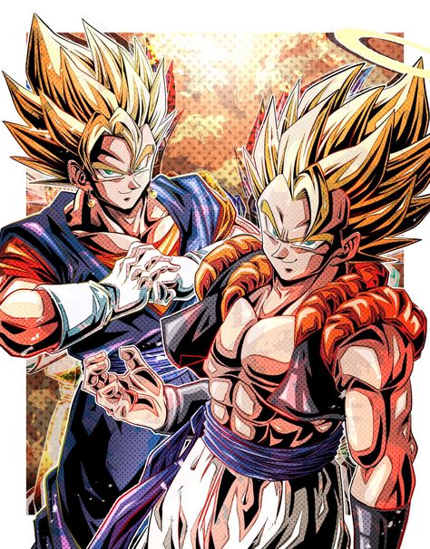 Dbz Drawings, Dragon Ball Z Iphone Wallpaper, Image Dbz, Gogeta And Vegito, Dragon Z, Dragon Ball Tattoo, Dragon Ball Wallpaper Iphone, Dragon Ball Painting, Dragon Ball Super Wallpapers