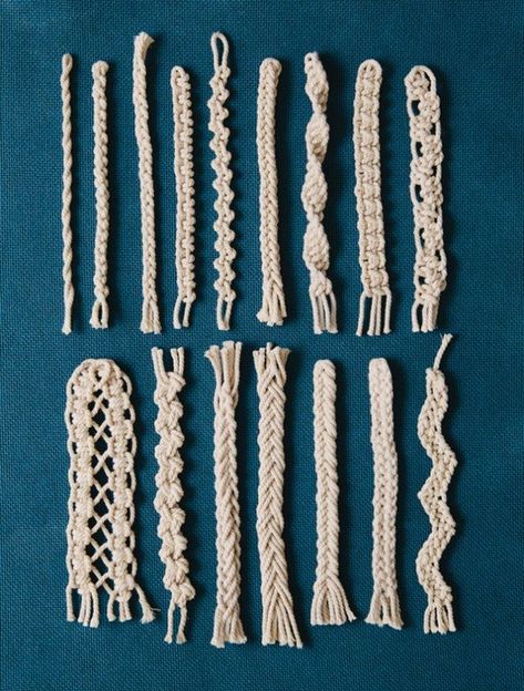 Simpul Makrame, Diy Projects To Make And Sell, Home Decor Macrame, Pola Macrame, Art Macramé, Tutorial Macramé, Macrame Crafts, Macrame Accessories, Macrame Home