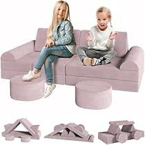 Toddler Sofa, Multi Functional Sofa, Play Couch, Kids Couch, Rocket Ships, Youth Furniture, Diy Couch, Kids Sofa, Foam Blocks