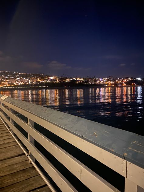 Pier Aesthetics Night, Pier Photos, San Clemente Pier, Silly Goofy, Cocoa Beach, San Clemente, Night Aesthetic, My Happy Place, Happy Place