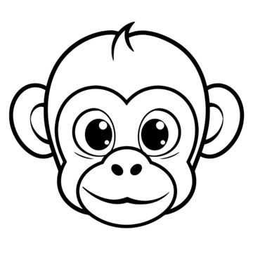 monkey drawing,wing drawing,key drawing,face drawing,ring drawing,color drawing,monkey face drawing,monkey face outline,monkey face sketch,monkey face coloring page,monkey face outline art,monkey face coloring book,monkey face black and white,monkey face line art,outline,sketch,line drawing,line art,coloring page,outline art,children s coloring page,thick lines,coloring book,black and white Monkey Face Drawing, Monkey Drawings, Drawing Monkey, Key Drawing, Cursive Small Letters, Cute Monkeys, Ring Drawing, Key Drawings, White Monkey