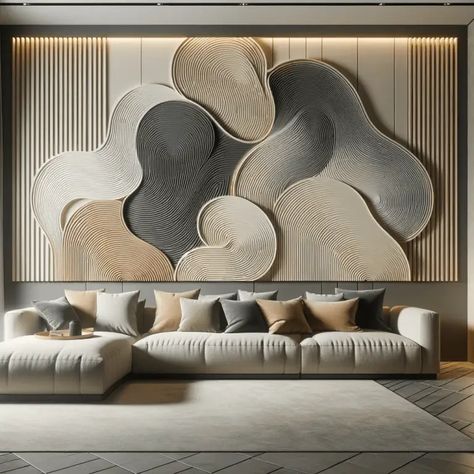 Trending Feature Wall trends you should not miss for 2024 - axxla interior design Wall Trends, Wall Panels Bedroom, Textures Murales, Deco Zen, Feature Wall Design, Sofa Wall, Wall Panel Design, Living Room Design Decor, Wall Decor Design