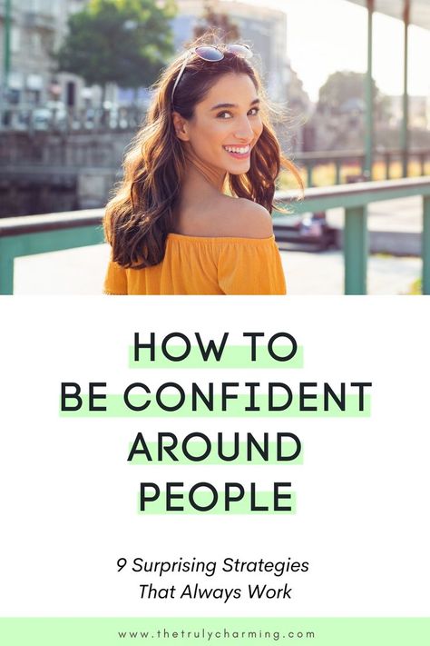 Learn how to look and act confident around people. Here you will find some habits of people who have a very high self-esteem How To Improve Confidence, How To Look Confident, How To Become Confident, Vlog Ideas, Loud People, Look Confident, Become Confident, Be More Attractive, How To Act