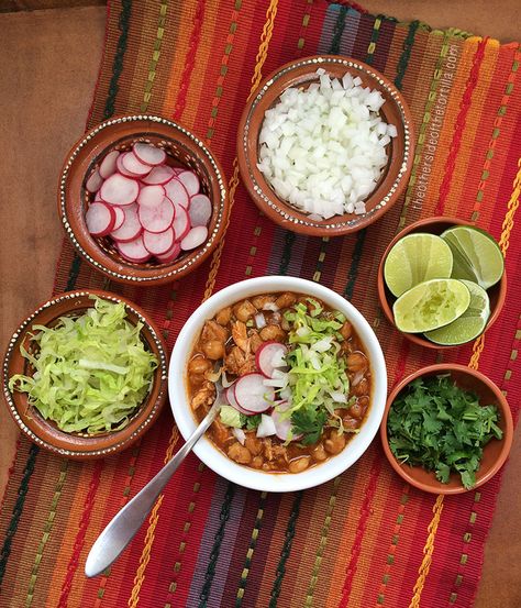 How To Make Pozole, Pozole Rojo Recipe, Mexican Pozole, Country Pork Ribs, Pork Broth, Mexican Dinner Recipes, Mexican Soup, America Food, Mexican Food Recipes Authentic