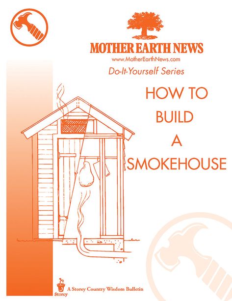 In recent years, dozens of commercial smokers have appeared on the market, the most expensive, hard to clean, and none more efficient than a homemade smoker. This e-handbook teaches you how to make a simple smoke box or barrel or a strong, tight smokehouse that will endure for decades. It also discusses the three basic ways of curing and/or smoking meats, fish, and poultry, hot smoking, cold smoking, and curing and smoking. Why not build your own smokehouse or pit and start enjoying the savory, Diy Smoker How To Build, Smokehouse Plans, Homemade Smoker Plans, Build Your Own Smoker, Small Smoker, Cold Smoker, Backyard Smokers, Fun Websites, Smoker Ideas