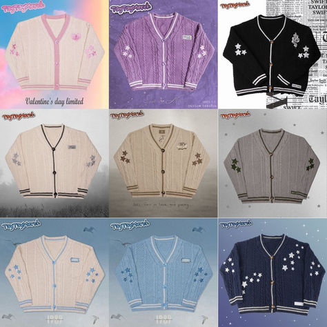 Diy Taylor Swift Cardigan, Reputation Cardigan, Lover Cardigan, 1989 Cardigan, 2025 Board, Taylor Merch, Taylor Swift Tour Outfits, Swift Facts, Swift Tour