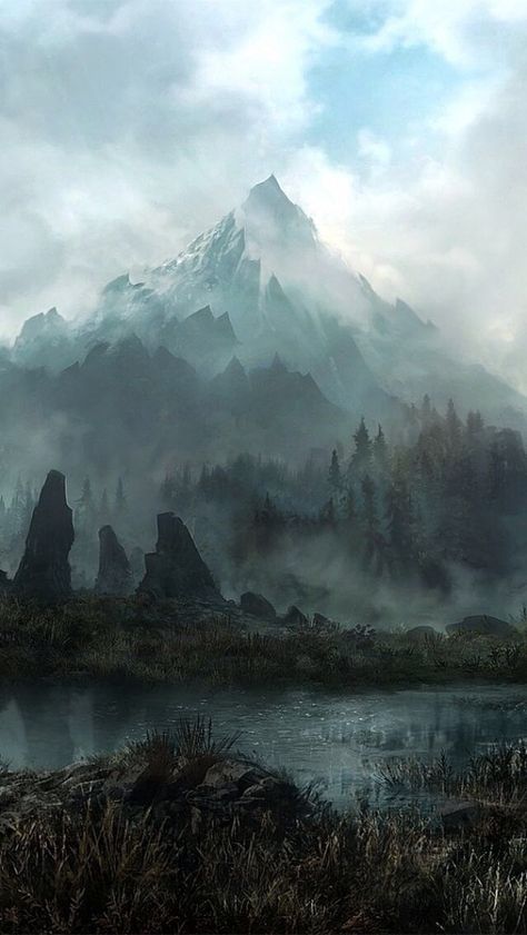 Just Clearing Space (Part 9) - Imgur Elder Scrolls Wallpaper, Skyrim Wallpaper, Skyrim Art, Elder Scrolls Art, Elder Scrolls Skyrim, Best Home Design, Elder Scrolls V Skyrim, Fantasy Places, Home Design Ideas