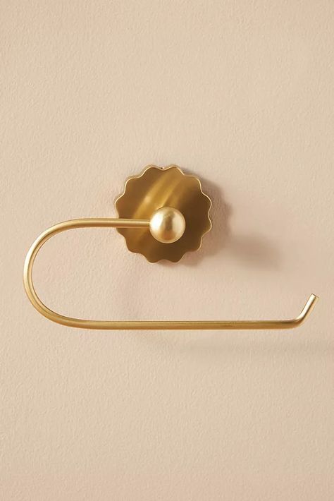 Cabinet Knobs, Drawer Pulls & More | Anthropologie Wall Mounted Shelving Unit, Bar Tile, Shower Rings, Double Bath, Bathroom Trends, Glass Cabinet, Towel Hooks, Wall Bar, Wall Mounted Shelves