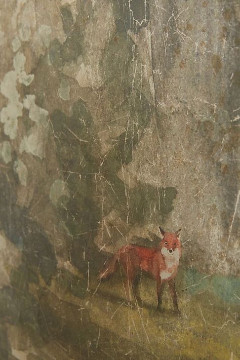 Athena Tapestry | Anthropologie Athena Tapestry, Tapestry Anthropologie, Moody Painting, Forest Nursery, Vintage Fox, Wall Murals Painted, Primary Bedroom, Lake Wall Art, Vintage Tapestry