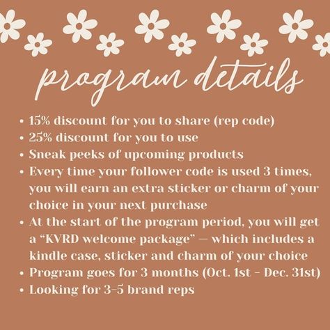 ✨KVRD BRAND REP SEARCH✨ ahhhh! 🤩 this has been in the works for a while now and we’re so excited to introduce our new brand rep program! do you wanna be a KVRD brand rep?! IF SO — please swipe through to find more information on our requirements + program details! 👉🏼 important (but not all) requirements: 🧡 have a public bookstagram account 🧡 must be following @kvrdtheshop 🧡 must be 18+ & located in the U.S. 🧡 make sure you’re good with all of the requirements before applying (shown on la... Brand Rep Search, Kindle Case, Programming, It Works, Coding, How To Apply