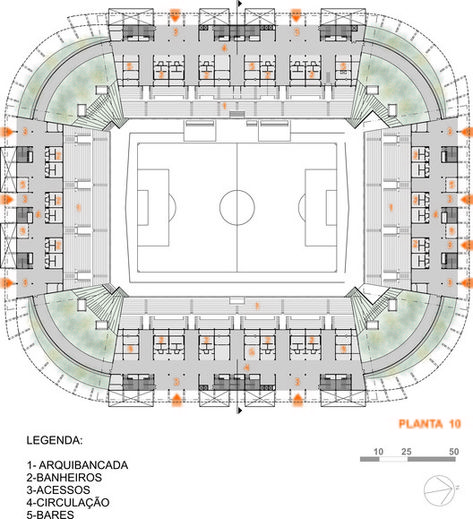 Stadium Architecture, Sustainability Projects, Bungalow Floor Plans, Stadium Design, Football Stadium, Architecture Concept Drawings, Precast Concrete, Bridge Design, Concrete Structure