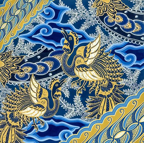 Batik Design Ideas, Nirmana Batik, Batik Diy, Mega Mendung, Design Batik, Batik Patterns, Batik Kombinasi, Poster Paint, Batik Art