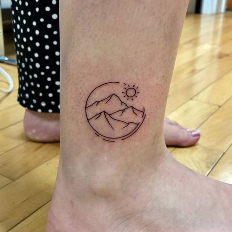 125 Best Mountain Tattoos! Lets Climb High - Wild Tattoo Art Small Mountain Tattoo, Mountain Tattoos, Colorado Tattoo, Mountain Tattoo Simple, Wild Tattoo, Mountain Tattoo, Small Tattoo, Popular Tattoos, Line Tattoos