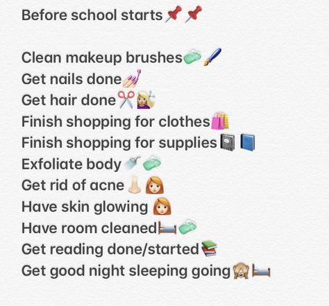 Self Care Before School Starts, Things To Do A Week Before School, Thing To Do Before School Starts, What To Do The Week Before School Starts, 2 Weeks Before School Starts, Stuff To Do Before School Starts, Things To Do Before School Starts List, Before School Starts Checklist, To Do List Before School Starts