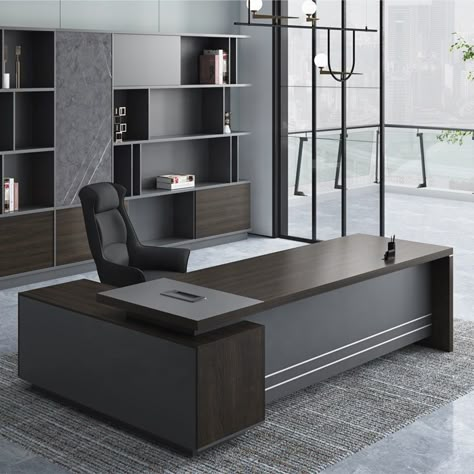 Manager Desk, Executive Table, Small Office Design Interior, Luxury Office Furniture, Manager Table, Ceo Office, Modern Executive Desk, L Shaped Executive Desk, Small Office Design