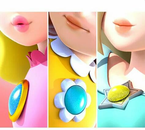 Peach Daisy Rosalina, Harmonie Mario, Mario Y Luigi, Super Princess Peach, Super Mario Princess, Super Princess, Peach Mario, Mario Fan Art, Nintendo Princess