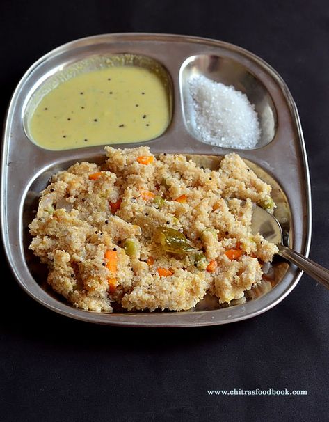 40 Upma Varieties / Different Types Of Upma Recipes | Chitra's Food Book Rukmani Krishna, Upma Breakfast, Rava Upma Recipe, Rava Upma, Medicine Recipes, Upma Recipe, Foodie Pics, Easy To Make Breakfast, Naan Recipe