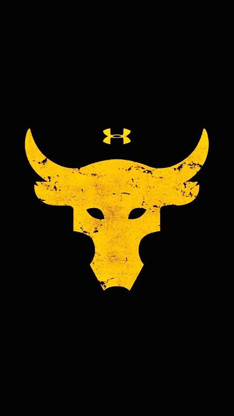 Project Rock Under Armour Wallpaper, Under Armour The Rock Logo, Project Rock Wallpaper, Project Rock Logo, The Rock Logo, Under Armour Wallpaper, Brahma Bull, Rock Logo, Wwe The Rock