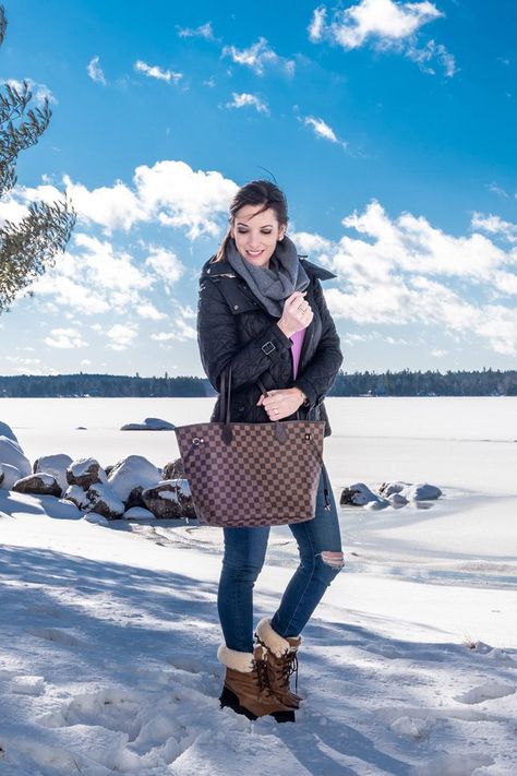 The Warmest Snow Boots: UGG Adirondack Boots in Otter Ugg Adirondack Boots Outfit Winter, Ugg Adirondack Boots, Adirondack Ugg Boots, Essential Shoes, Winter Hiking Boots, High Low Fashion, Ugg Adirondack, Winter Boots Outfits, Jolynne Shane