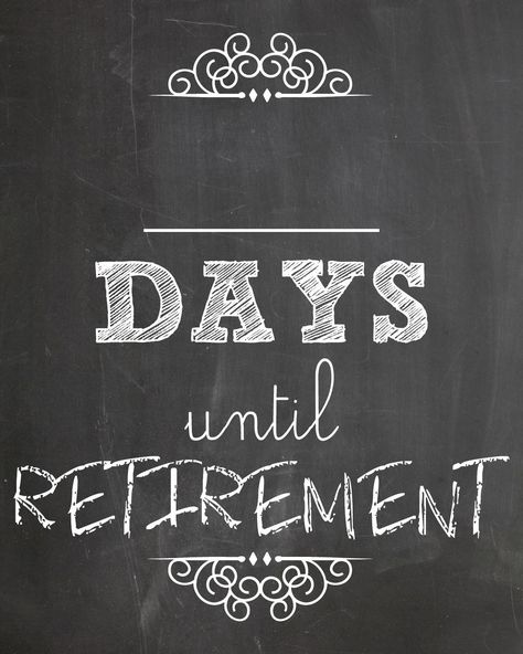 Days Until Retirement by Missy Allaire - issuu Countdown To Retirement, Retirement Countdown, Countdown Calendar Printable, Daily Calendar Template, Retirement Ideas, Free Calendar Template, Countdown Clock, Blank Calendar Template, Coloring Calendar