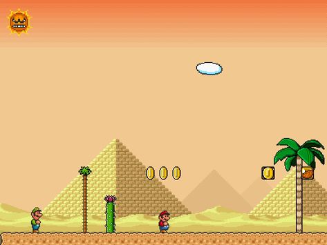 Mario Brothers Super Mario Games, Desert Scene, Creative Advertising Design, Mario Games, Mario Brothers, Mario Party, Emoji Wallpaper, Creative Advertising, Rock Garden