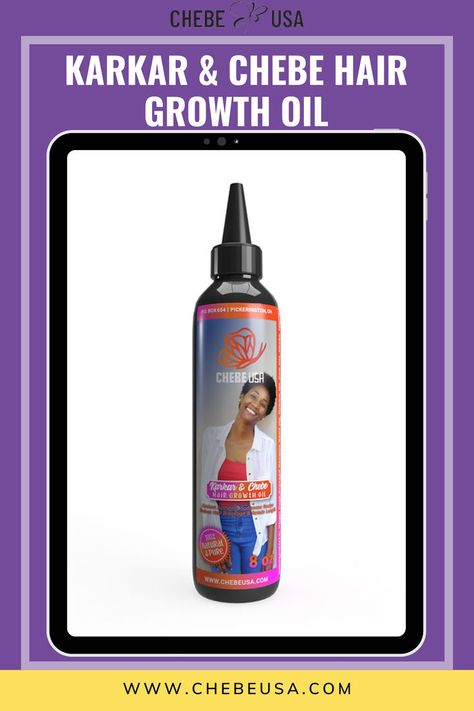 Unleash the power of Karkar Chebe Hair Growth Oil for stunning hair health. This unique blend combines the best of nature to promote hair growth, strength, and vitality. Ideal for anyone seeking an all-natural hair care solution. #KarkarChebeOil #HairGrowthBooster #NaturalHairCare #HairVitality #OrganicHairNourishment Chebe Hair Growth, Promote Hair Growth, Natural Haircare, Organic Hair, Growth Oil, Best Kept Secret, Promotes Hair Growth, Hair Growth Oil, Hair Health