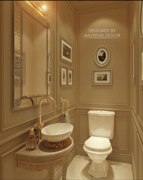 Bathroom Ideas Old Money, French Toilet Design, Parisian Toilet, Traditional Toilet Design, Old Money Bathroom Ideas, Old Money Interior Design Bedroom, Old Money Apartment Decor, Parisian Bathroom French Style, Old Money Bathroom