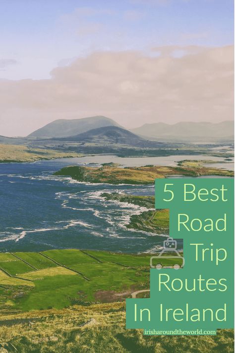 Dreaming of an Irish road trip? Here are our 5 best road trip routes in Ireland! Week In Ireland, Driving In Ireland, Trip To Ireland, Ireland Road Trip, Ireland Itinerary, Ireland Vacation, Travel Budget, Visit Ireland, Voyage Europe