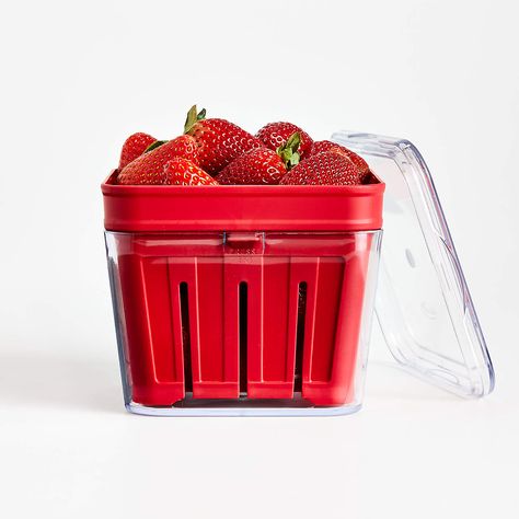 Berry Basket, Kitchen Storage Hacks, Plastic Crates, Basket And Crate, Berry Baskets, Bramble, Storage Hacks, Space Saving Storage, Dishwasher Racks