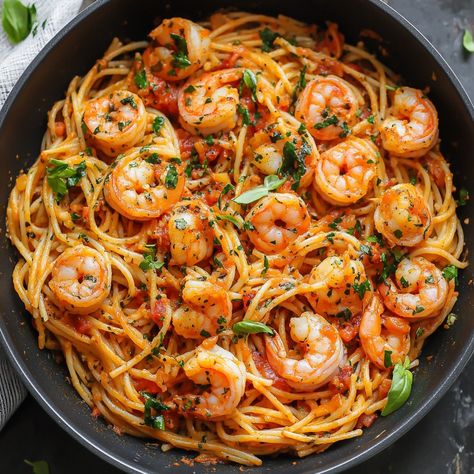 Zesty One-Pot Shrimp Pasta 🍤🍝 Ingredients: 1 lb shrimp, peeled and deveined 12 oz pasta (like linguine or spaghetti) 3 cups chicken or vegetable broth 1 cup cherry tomatoes, halved 1 bell pepper, diced 4 cloves garlic, minced 1 tsp red pepper flakes (adjust to taste) 1 lemon, zested and juiced 2 tbsp olive oil Salt and pepper to taste Fresh parsley, chopped (for garnish) Grated Parmesan cheese (optional) Instructions: Heat olive oil in a large pot over medium heat. Add the minced garlic and r... Potted Shrimp, 3 Cup Chicken, Pasta Ingredients, Vegetable Broth, Shrimp Pasta, Tasty Bites, Red Bell Pepper, Linguine, Bell Pepper