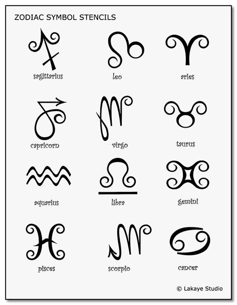 Temporary Tattoo Design Stencils for Earth Henna Body Art Kits Tattoo Zodiac Signs, Tattoo Zodiac, Small Symbol Tattoos, Henna Tattoo Stencils, Capricorn Tattoo, Henna Stencils, Pisces Tattoos, Zodiac Sign Tattoos, Zodiac Tattoos