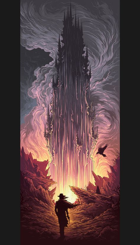 Dan Mumford | Illustrator | Central Illustration Agency  #digital #design #illustration #illustrator #adventure #the #dark #tower Evil Tower, Dark Tower Tattoo, Stephen King Tattoos, Dark Tower Art, The Dark Tower Series, Dan Mumford, King Tattoos, The Dark Tower, King Art