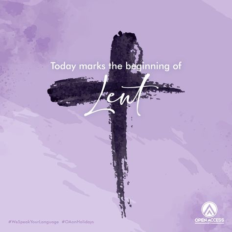 #Lent, a six-week period of fasting and prayer observed by Christians in anticipation of Easter, officially starts today. We wish everyone a meaningful Lenten season and safe journeys for those traveling home. #WeSpeakYourLanguage #OAonHolidays Lenten Season, Safe Journey