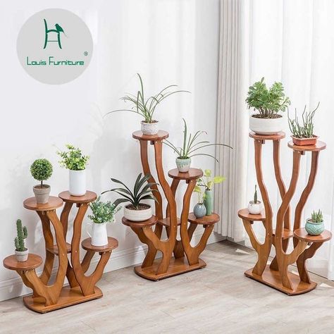 Indoor Bamboo, Support Pour Plante, نباتات منزلية, Flower Bedroom, Wooden Plant Stands, Plant Decor Indoor, Plant Stand Indoor, Indoor Flowers, House Plants Decor