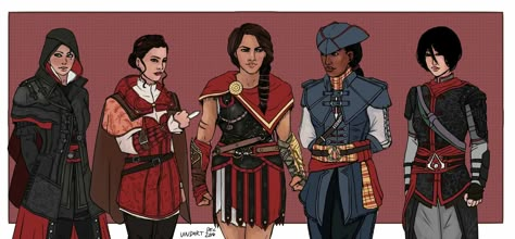 Assassins Creed Shao Jun, Claudia Auditore, Assassins Creed Female, Aveline De Grandpre, Assassins Creed Fanart, Assassin's Creed Altair, Shao Jun, Evie Frye, Assassins Creed Ii