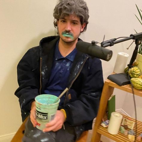 Drew Phillips as grandpa who ate paint Drew Phillips, Paint