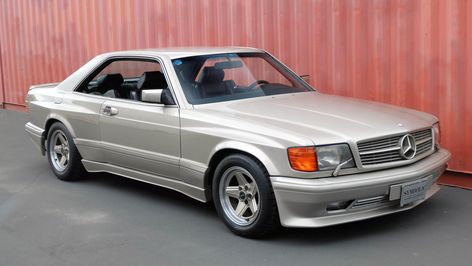 1989 Mercedes Benz 560SEC AMG (W126): Widebody Vintage Luxury Cars, Mercedes Benz 560 Sec Amg, Mercedes Benz 560 Sec, 560 Sec Amg, Mercedes Sec, 560 Sec, Avant Garde Wheels, Mercedes Classic, Mercedes W126