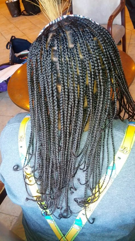 Natural Hair Box Braids No Weave, Natural Hair Individual Braids, Box Braids No Weave, Small Braiding Parts, No Weave Braids, Single Plaits Braids Black Natural Hair, Individual Braids For Black Women Natural Hair, Box Plaits Natural Hair, Plats On Natural Hair