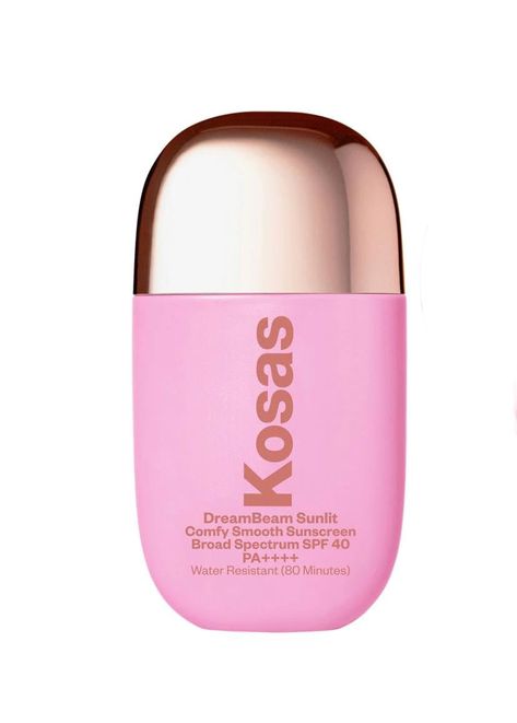 Kosas DreamBeam SPF 40 PA++++ Mineral Sunscreen - Sunlit (Golden Glow) Glow Sunscreen, Face Suncare, Dyson Vacuum Cleaner, Bronze Eyeshadow, Golden Glow, Mineral Sunscreen, Broad Spectrum Sunscreen, Cosmetics Brands, Face Sunscreen