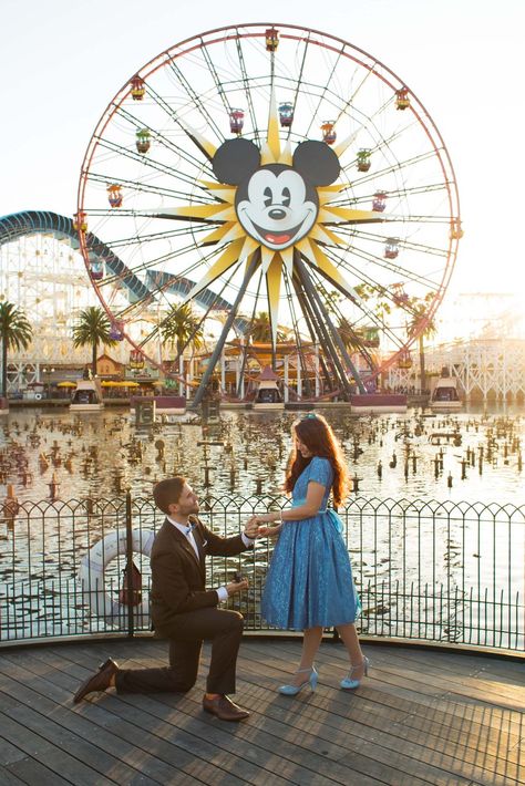 Disneyland Proposal Ideas, Disneyland Proposal, Unique Proposal Ideas, Disney Proposal, Disney Jewelry Bracelet, Engagement Proposals, Disney Engagement Rings, Pink Stanley, Disneyland Wedding