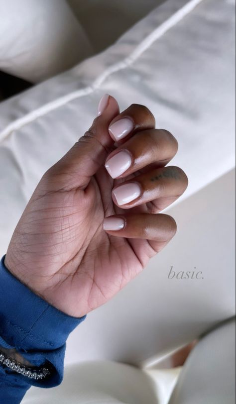 Almond Nails Pink, Blush Pink Nails, Natural Nails Manicure, Gel Toe Nails, Acrylic Nail Set, Work Nails, Simple Acrylic Nails, Classy Acrylic Nails, Bling Acrylic Nails