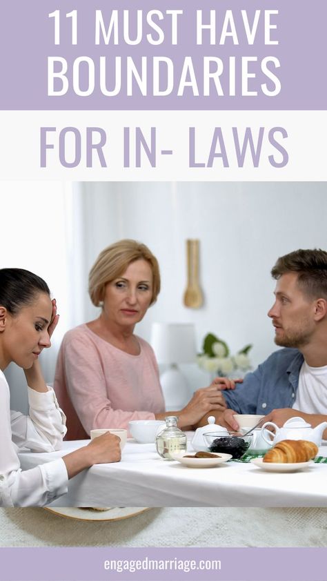 11 Must-Have Boundaries For In-Laws Overbearing In Laws, How To Be A Good Mother In Law, Setting Boundaries With In Laws, Overbearing Mother In Law, Living With In Laws, Boundaries With In Laws, Establish Boundaries, Boundaries In Marriage, Parents In Law