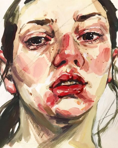 Elly Smallwood, Jenny Saville, Portraiture Artist, Igcse Art, Art A Level, Paintings Of Women, A Level Art Sketchbook, Personal Investigation, Portraiture Painting