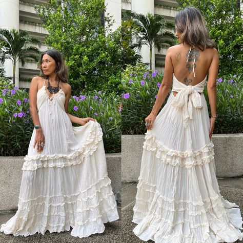 Summer maxi dress boho