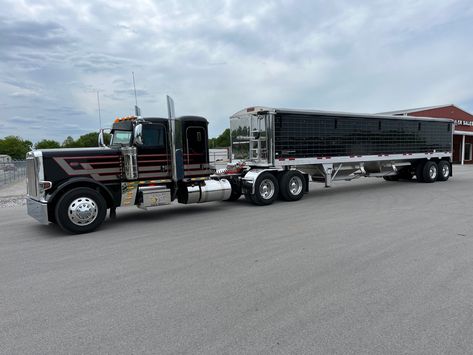 2023 Peterbilt 389 with 2023Timpte Hopper bottom trailer Peterbilt 389, Peterbilt Trucks, Peterbilt, Big Trucks, Trailer, Trucks, Quick Saves